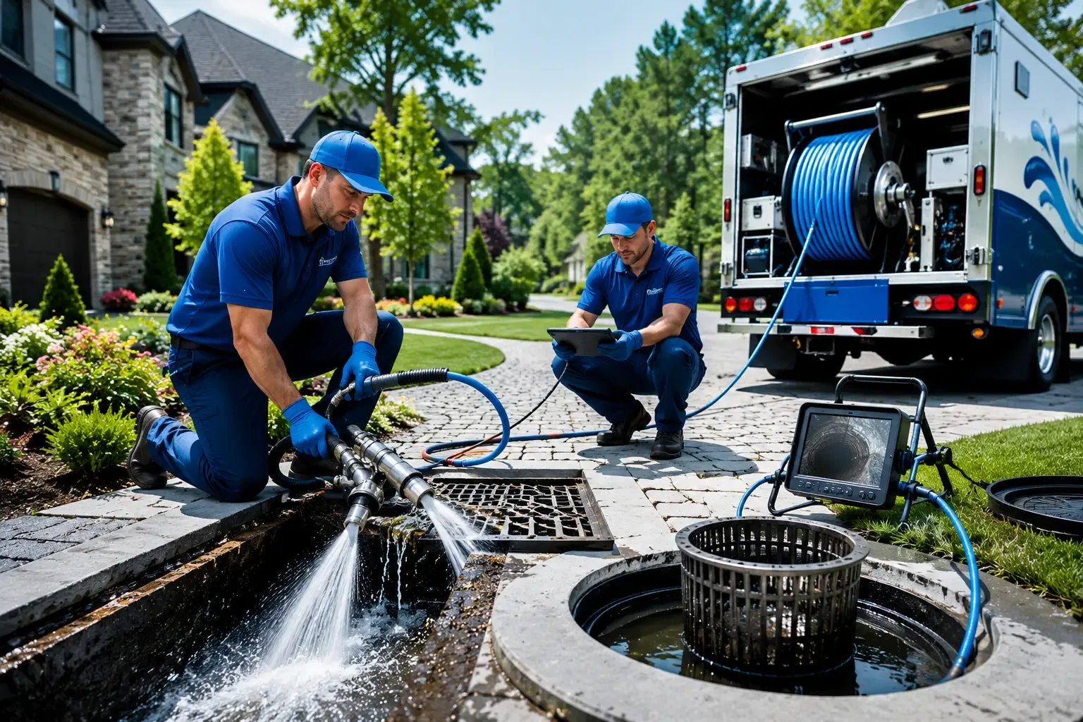 Local outdoor drain cleaning professionals in Harrison, GA