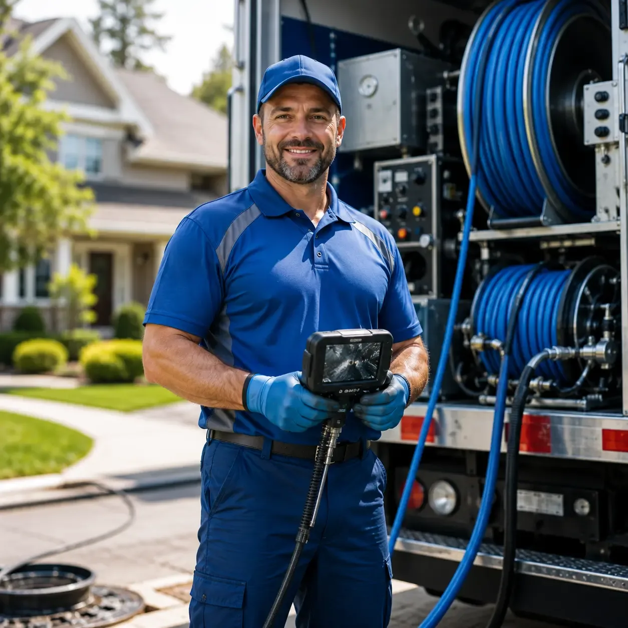Local outdoor drain cleaning specialists in Harrison, GA